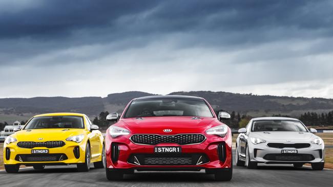 The Stinger is a breath of fresh air in a vanilla car market. Pic: Supplied.