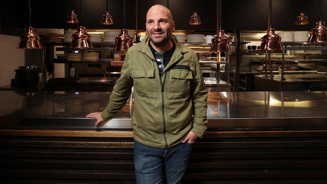 Calombaris says he now feels “in control”. Picture: David Caird