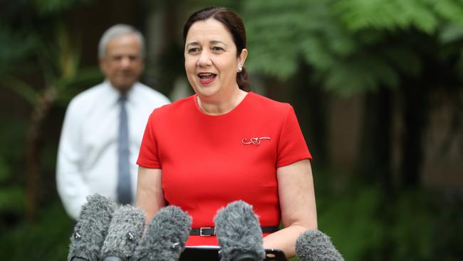 Queensland Premier Anastasia Palaszczuk has been a vocal advocate for getting the Sunshine State to host the 2020 AFL Grand Final. Picture: Peter Wallis