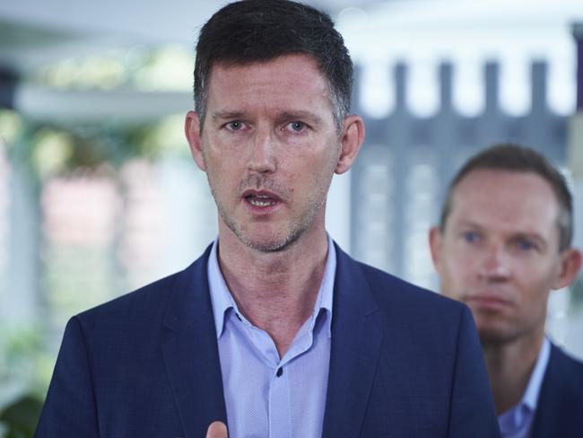 Queensland Transport Minister Mark Bailey: “... The voters are always right and there’s lessons there for Labor that we are already looking at and examining.” Picture: AAP Image/Aaron Bunch