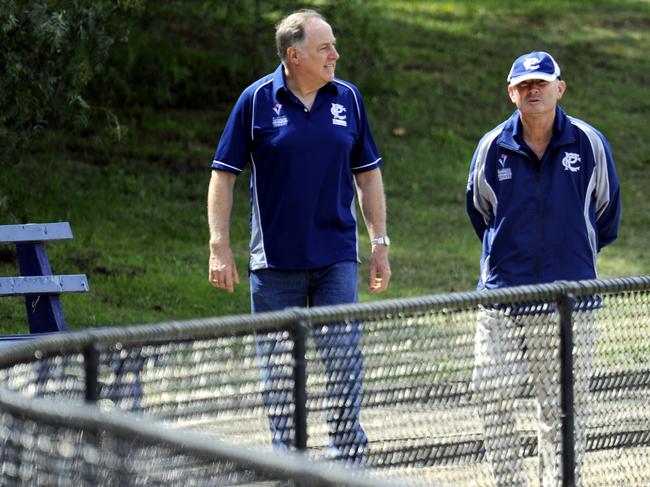 David Jukes and Ian Crawford take a stroll around Toorak Park.