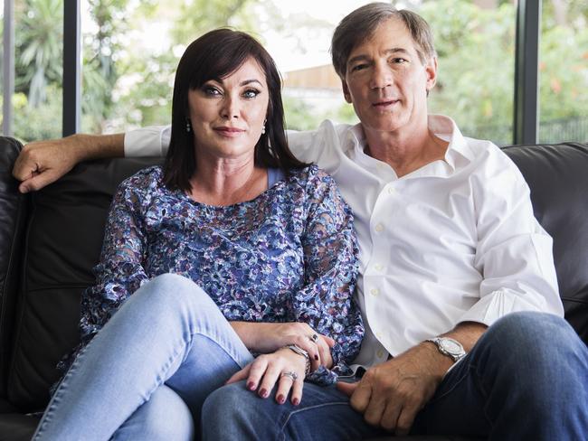 Lisa and her husband, former One Nation Senator David Oldfield. The couple are known as the “dysfunctional couple”. Picture: Jenny Evans