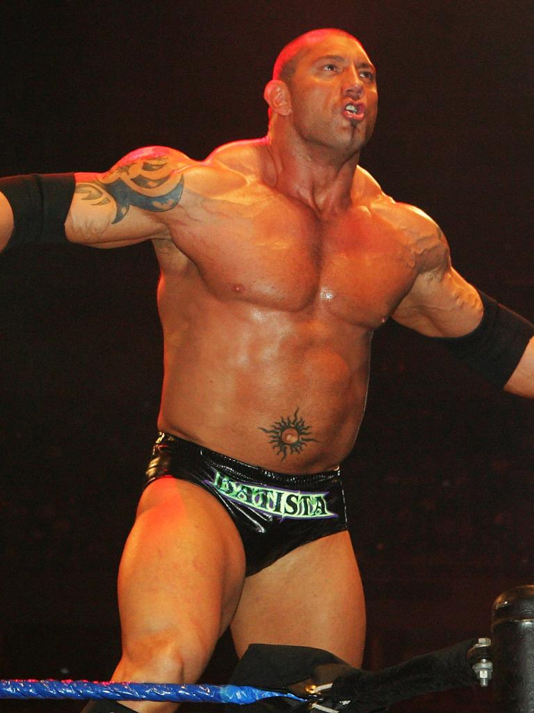 Batista was a beast during his WWE days. (Photo by Gaye Gerard/Getty Images)