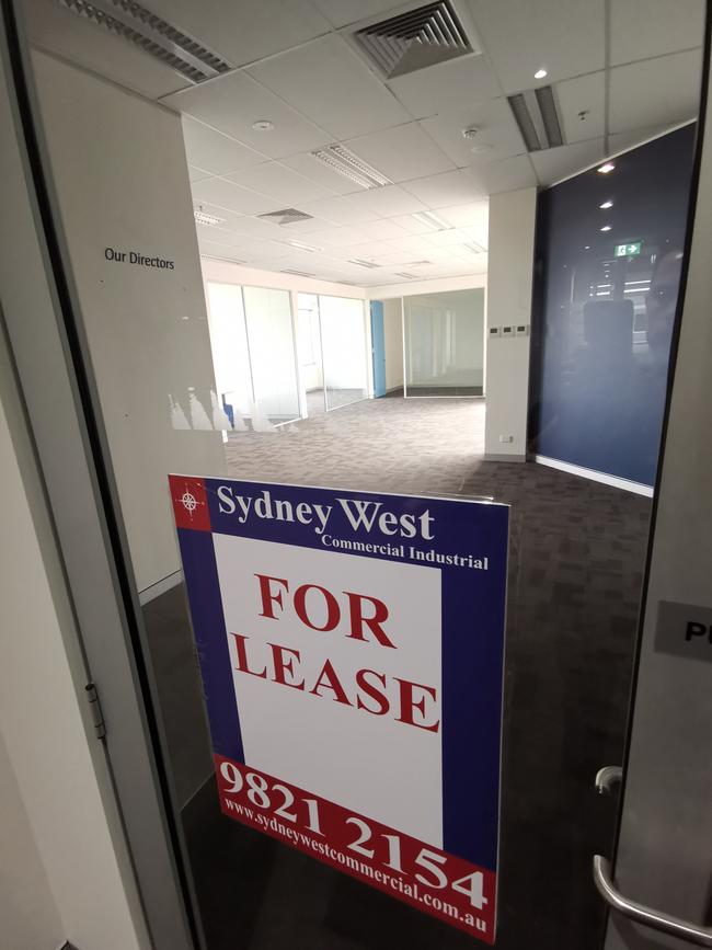 The now empty offices of Anderson Recruitment and Training in Liverpool. Picture Sam Ruttyn