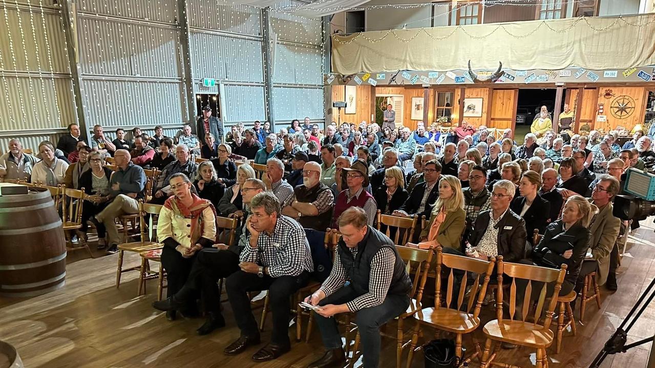 A shot from the Westbrook forum around the Toowoomba North South transport corridor. Picture by Mikaela Smith