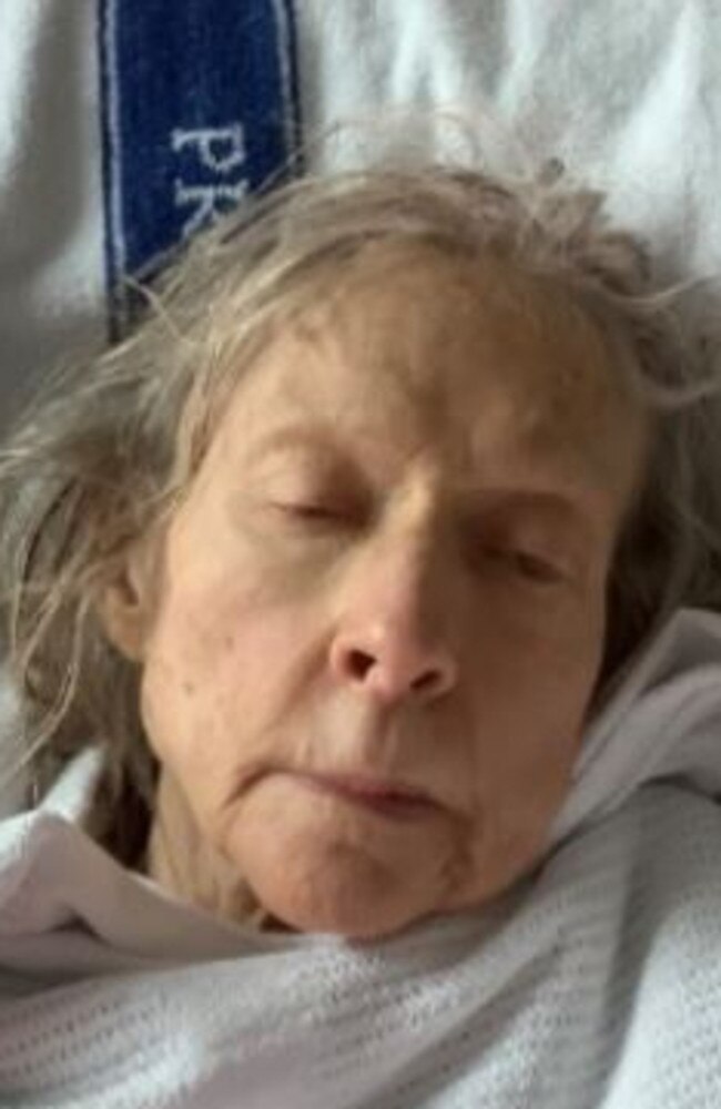 This picture was spread widely across the country in an attempt to identify the elderly woman who was left at the Nambour Hospital early last month. Picture: QPS