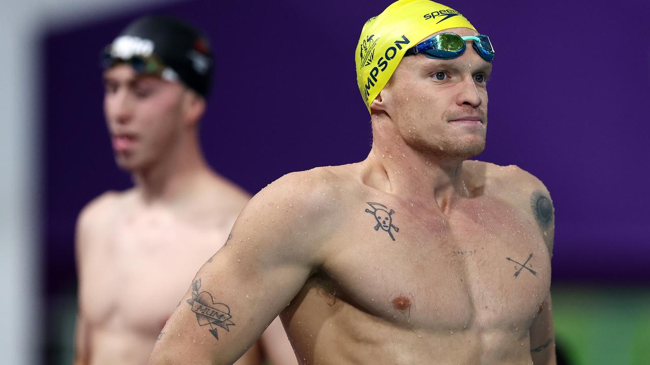 Australian swimmer Cody Simpson. Picture: Michael Klein