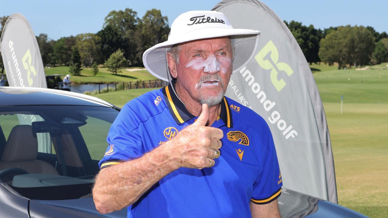 Parramatta legend Ray Price has opened up on his and his wife's diagnoses and subsequent victory over melanoma ahead of his charity golf day at Royal Pines, in conjunction with the Melanoma Institute. Picture: Supplied