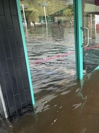 The store was flooded by more than a metre of water. Picture: David Moore