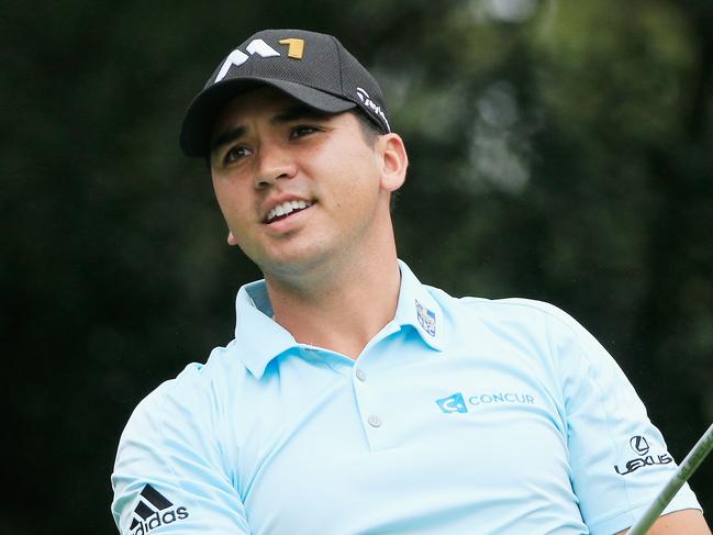 ATLANTA, GA - SEPTEMBER 25: Jason Day of Australia watches his tee shot on the third hole during the second round of the TOUR Championship By Coca-Cola at East Lake Golf Club on September 25, 2015 in Atlanta, Georgia Sam Greenwood/Getty Images/AFP == FOR NEWSPAPERS, INTERNET, TELCOS & TELEVISION USE ONLY ==