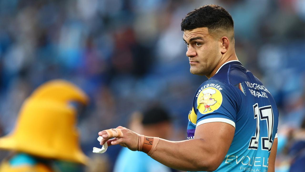 David Fifita on field for the Titans this year. Picture: Getty Images