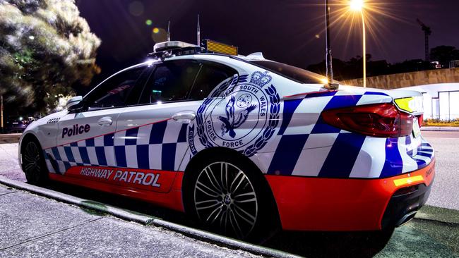 The boy’s car reportedly left the road and crashed into a number of trees. Picture: Monique Harmer / Daily Telegraph