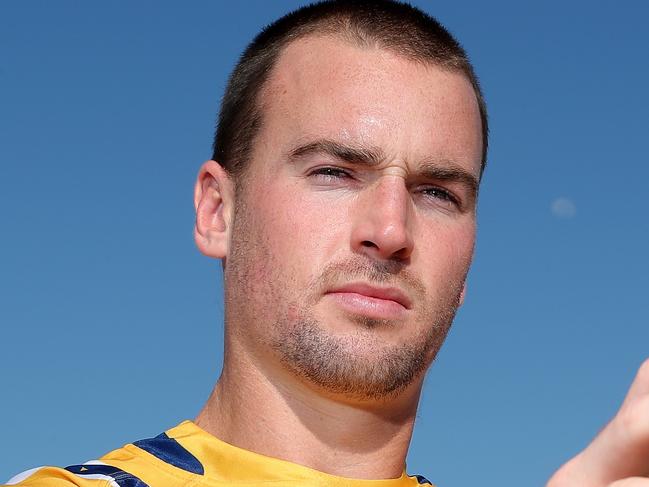 Clint Gutherson of the Eels poses for a photograph during the NRL Nines Captains Call at City Beach in Perth, Thursday, February 13, 2020. The NRL Nines competition is taking place over the weekend at HBF Park in Perth. (AAP Image/Richard Wainwright) NO ARCHIVING, EDITORIAL USE ONLY