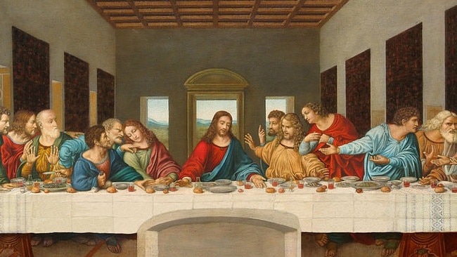 The actual Last Supper.