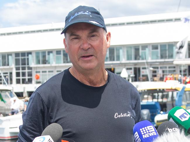 Commodore of the Cruising Yacht Club of Sam Haynes. Picture: Linda Higginson