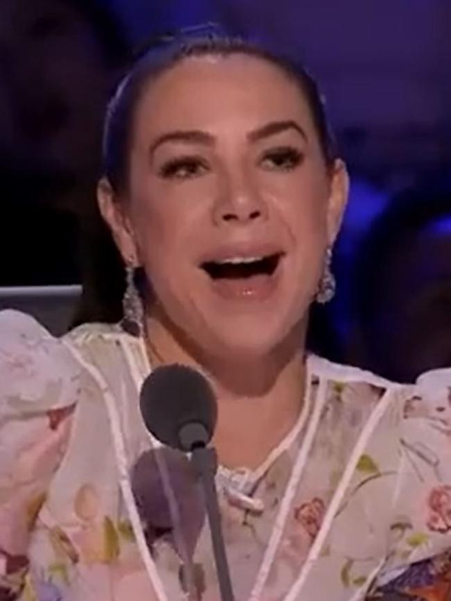 The AGT judges, including Kate Ritchie, were in hysterics.