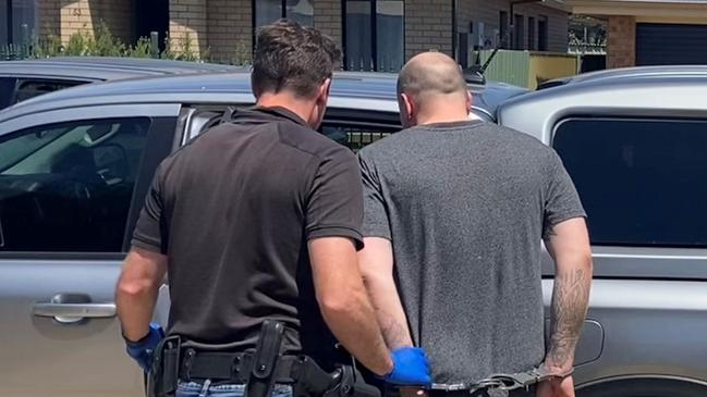 Australian Border Force officers have intercepted date-rape drug imports, arresting a South Australian man. A South Australian man is facing three charges of importing and possessing a border controlled drug after Australian Border Force (ABF) officers uncovered an attempt to import 1,4-Butanediol into Australia.Picture: ABF