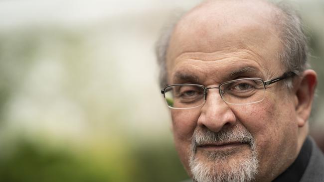 The attack on Salman Rushdie and the ongoing fatwa over The Satanic Verses confer a rare, glamorous certainty to the cause of free speech. Picture: Getty Images