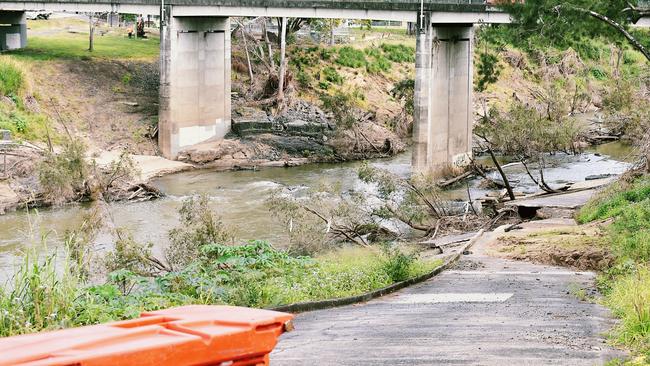 The Richmond River caused widespread flooding in Casino back in March 2022, the effects of which remain. Picture: Tessa Flemming