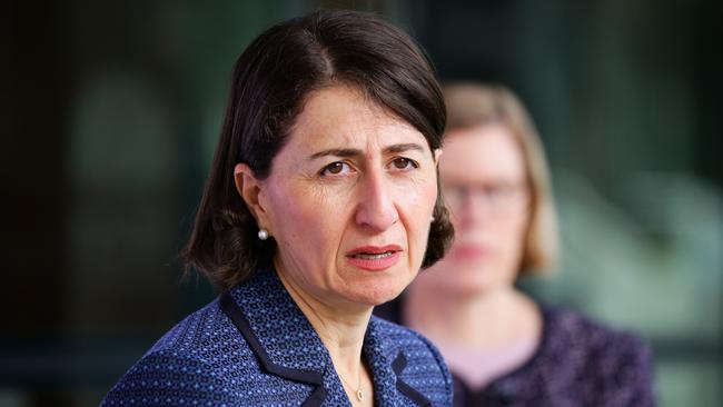 Gladys Berejiklian’s hopes of bringing Sydney’s coronavirus outbreak under control was dealt a blow when six positive cases in three families emerged in Croydon. Picture: Gaye Gerard