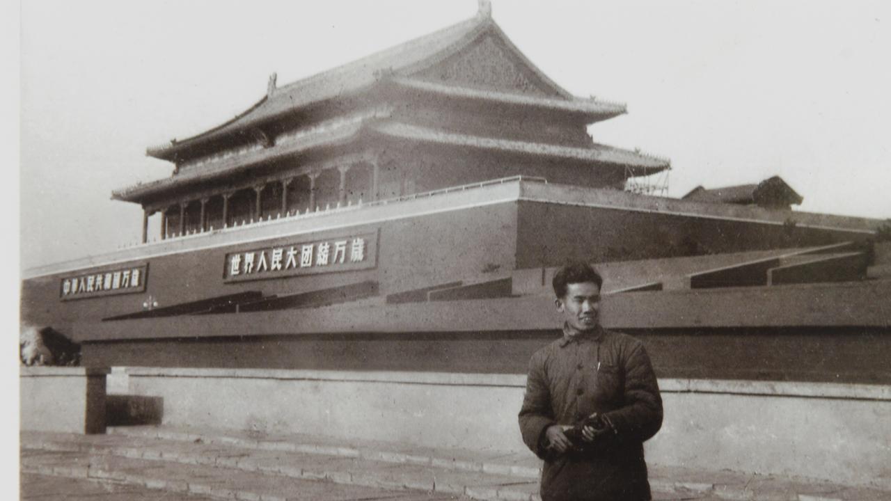 Keng Qiang Yu, Dr Yu’s father, in Tiananmen Square. 