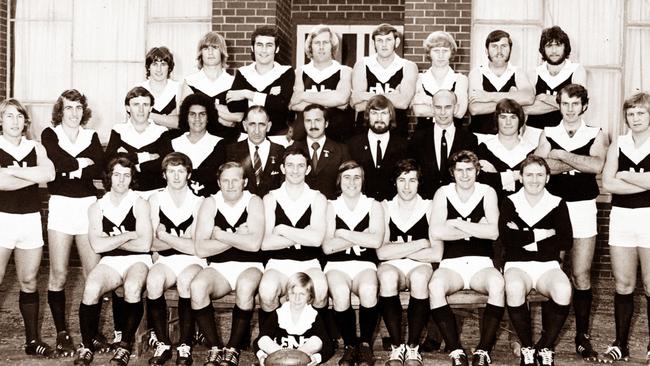 The winning 1973 North Ballarat premiership team. Picture: Supplied