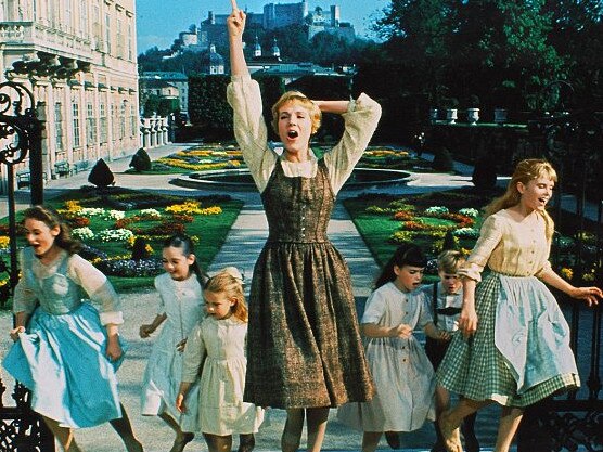 Julie Andrews in The Sound of Music. Picture: Supplied