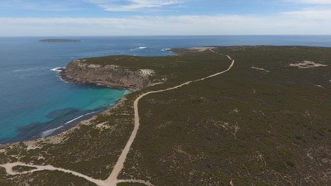 Drone images of the Whalers Way site.