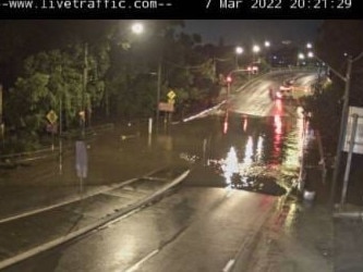 Bexley Road at Wolli Creek in southern Sydney. Picture: Live Traffic NSW