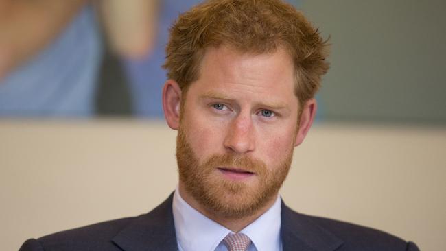 Prince Harry has his hands in many humanitarian causes. Picture: AP