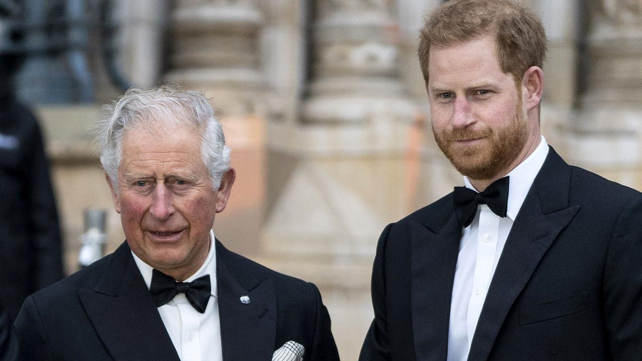 Prince Charles and Prince Harry in 2019. Picture: Niklas Halle'n/AFP