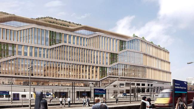 It will be an 11 storey building in London. Picture: HayesDavidson