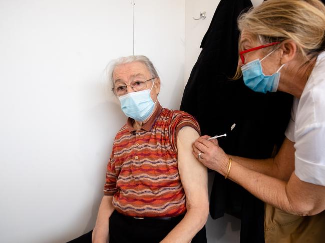 Major EU countries said they would resume AstraZeneca vaccinations after the European medical regulator said the jab is “safe and effective”. Picture: Getty Images