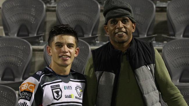 Preston Campbell said it was emotional when he found out his son Jayden would make his NRL debut this weekend for the Titans.