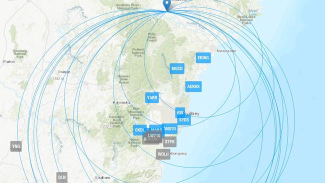 An earthquake recorded in northern NSW about midday on Friday.