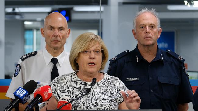 Victorian Emergency Services Minister Lisa Neville says ‘this is far from over’. Picture: Getty