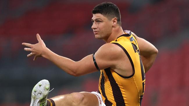 Jonathon Patton has been stood down by Hawthorn for the immediate future. Picture: Phil Hillyard