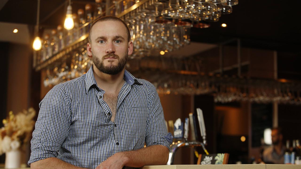 Kym Van Den Heuvel in his Camden restaurant , Barenz. 58 per cent of NSW mortgage holders will be paying nearly $2,000 more a month on average for housing, based on data RBA data, raising the cost of living and eroding consumer confidence. Picture: John Appleyard