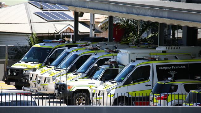 A woman with advanced and metastatic cancer waited three hours outside hospital due to ambulance ramping. Picture: David Clark