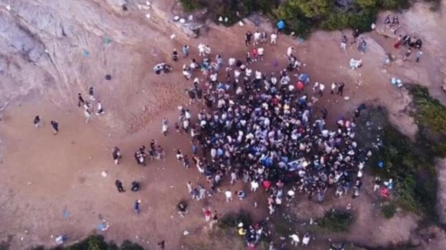 A party at Malabar headland last year. Picture: Instagram