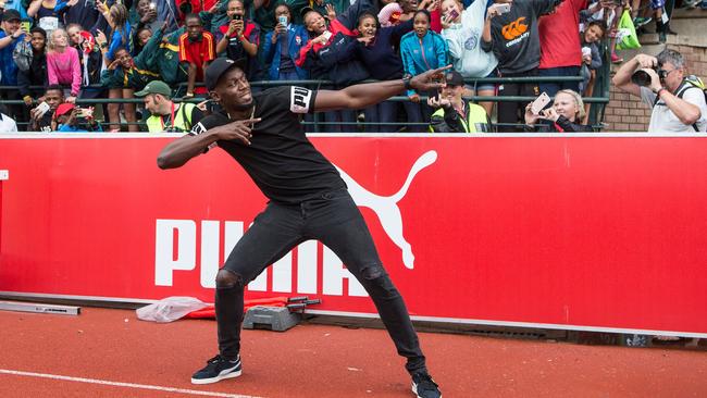 Even in retirement, Usain Bolt is a phenomenon. AFP PHOTO / WIKUS DE WET