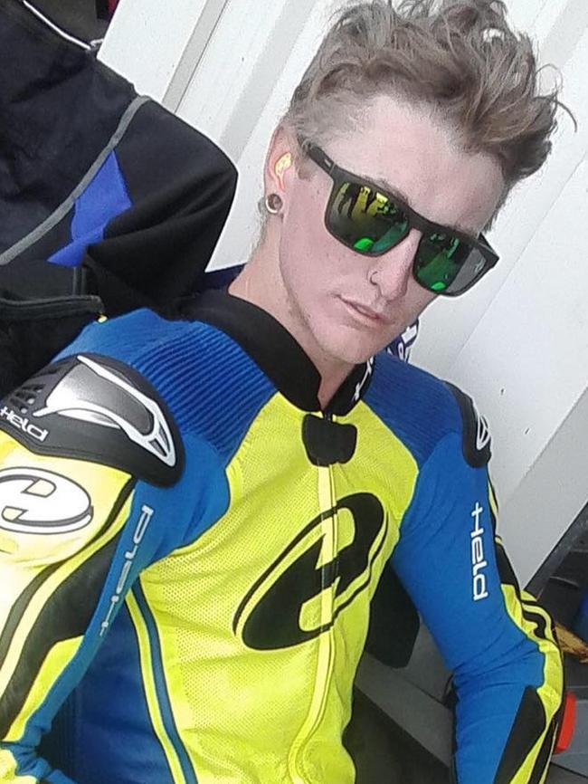 Promising motorcycle star Hunter Ford has been jailed for drug supply. Credit: Facebook