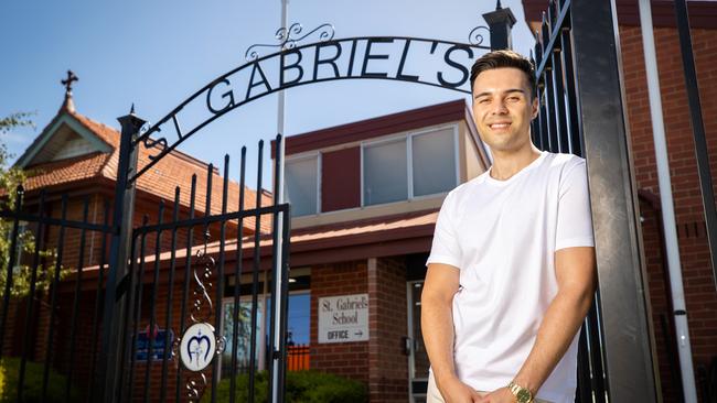 Jarryd Bradford of St Gabriel's and St Stephen’s primary schools, believes in valuing students for “who they are now, not simply what they will become”. Picture: Mark Stewart