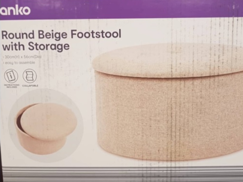 Kmart footstool 2024