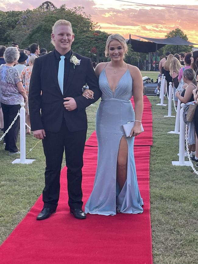 Aldridge State High School students celebrate their formal.