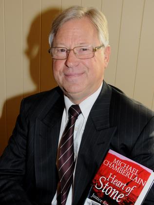 Michael Chamberlain at his book launch lunch at Hyatt Regency Sanctuary Cove.