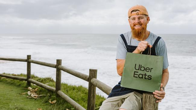 James Leigh from Dory's Takeaway was excited to welcome the platform to his region. Photo: Contributed