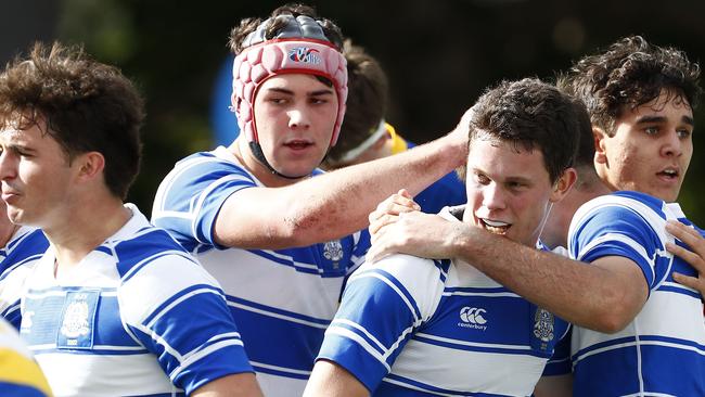 Action from the GPS first XV rugby. Photo: Tertius Pickard