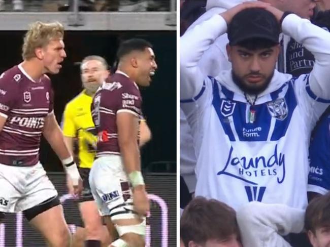 The Sea Eagles have done the unthinkable. Photo: Fox Sports