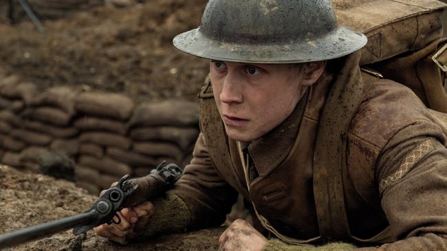 George MacKay as Schofield in 1917.